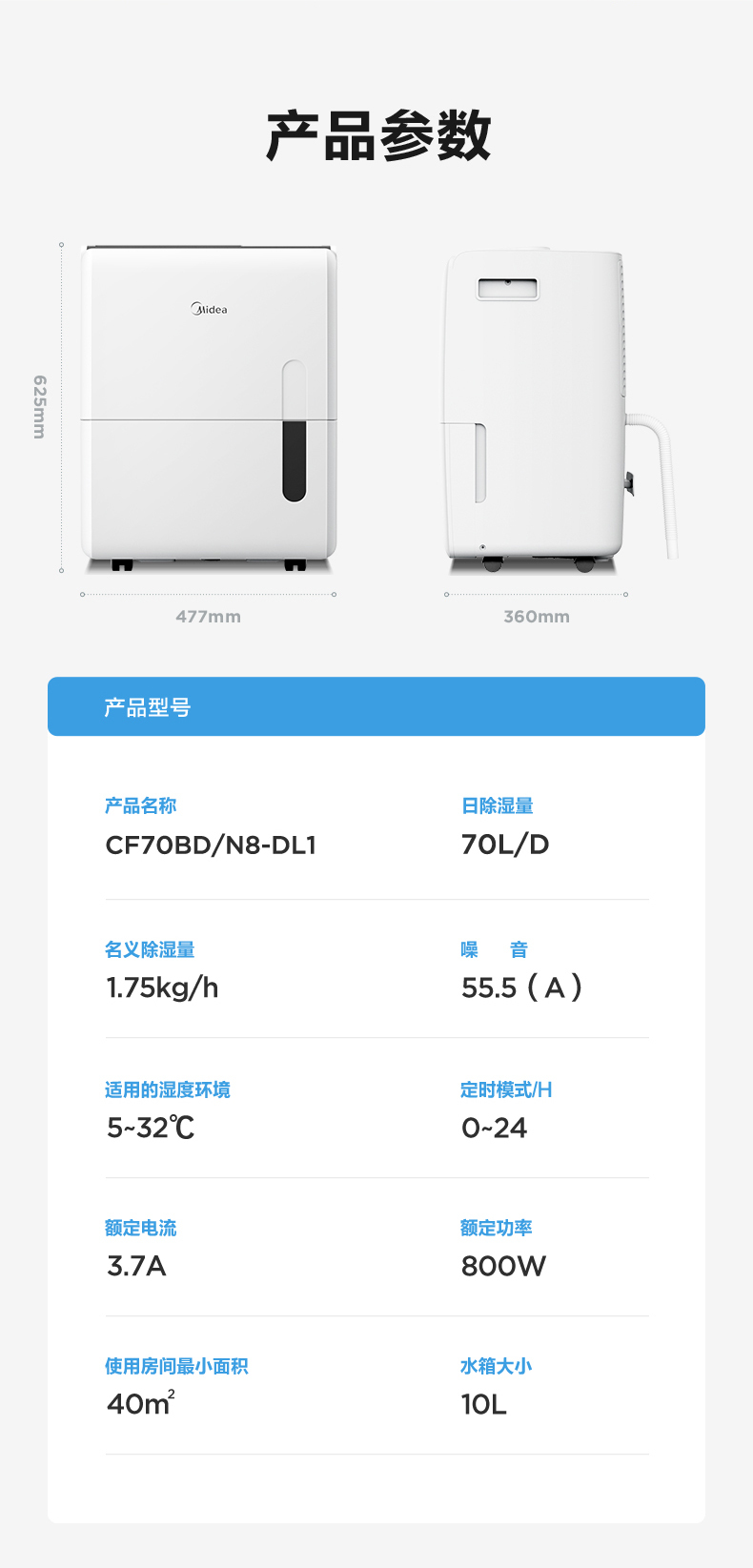 多场景除湿机16