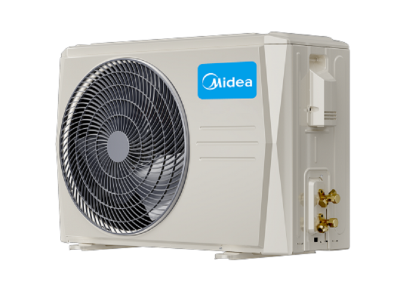 美的家用中央空调风管机一拖一2匹