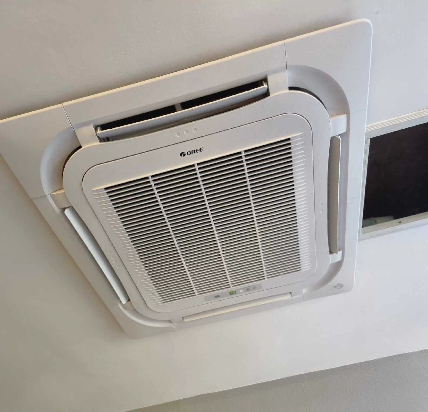 办公室的中央空调回收