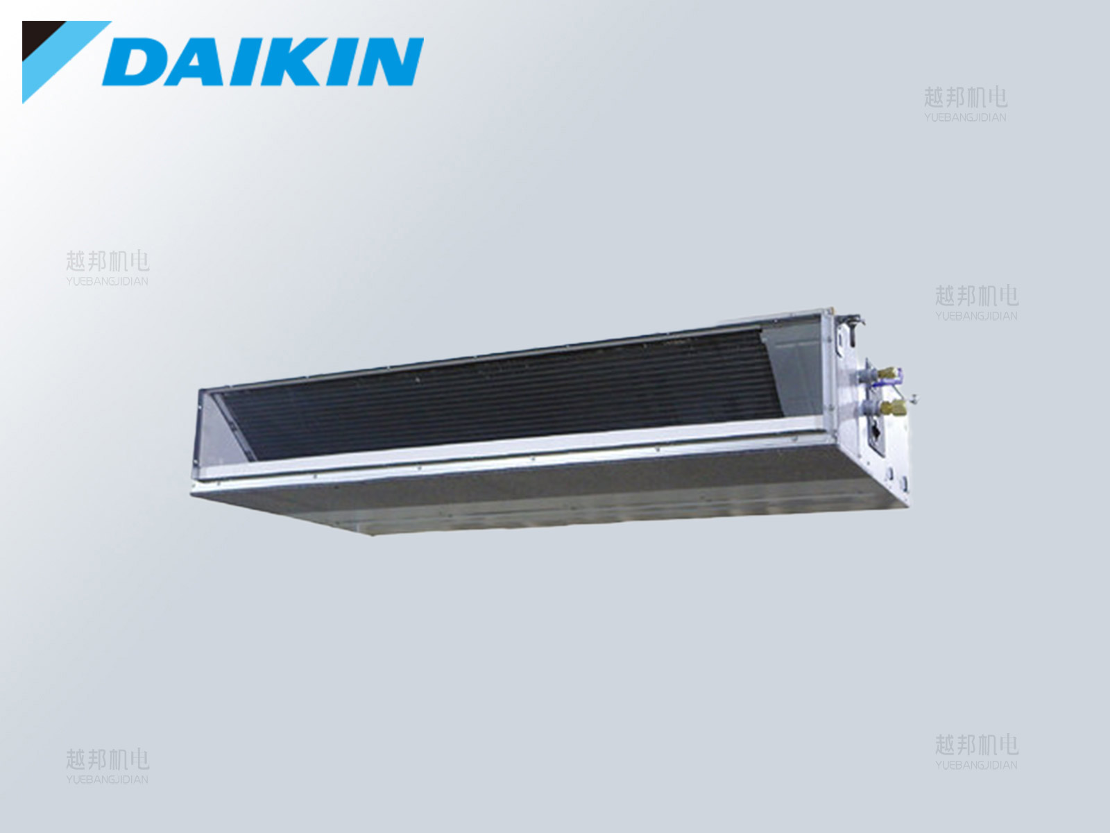 中静压风管式新风净化型室内机 大风量远距离送风 高效过滤PM2.5甲醛 吊顶隐藏