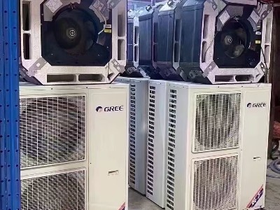 二手格力空调回收挂机、多联机中央空调回收吸顶机风管