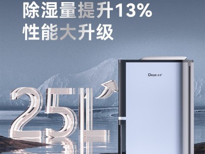 德业T22A3除湿机 大容量水箱+干衣模式 60-150㎡适用 梅雨季防潮神器