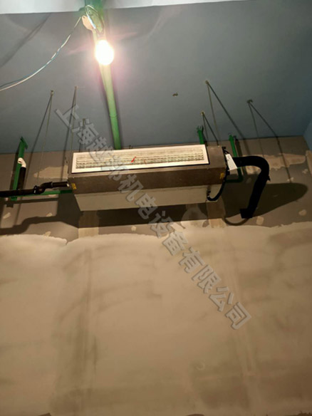 舞蹈室美的中央空调安装